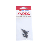 OSHM7093 OMPHOBBY M7 Button Head Screw M2.5x6-Mad 4 Heli