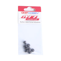 OSHM7096 OMPHOBBY M7 Button Head Screw M3x4-Mad 4 Heli