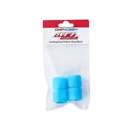 OSHM7190 OMPHOBBY M7 Helicopter Landing Gear Rubber Ring (Blue)-Mad 4 Heli