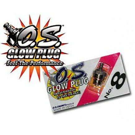 71608001 O.S GLOW PLUG NO.8-Mad 4 Heli