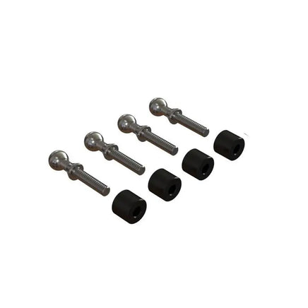 OSP-1075 - OXY3 OXY4 FBL Linkage Ball, 2 Set (D)-Mad 4 Heli