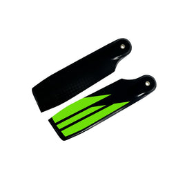 S95-GR Tail Blades S95 Green-Mad 4 Heli