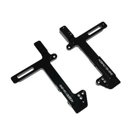 H0665-S - ALUMINUM ENGINE MOUNT - BLACK NITRO/RAW 700 Nitro-Mad 4 Heli