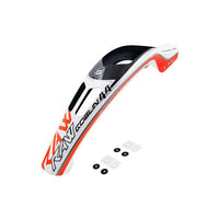 H1802-S RAW 420 CANOPY ORANGE/WHITE-Mad 4 Heli