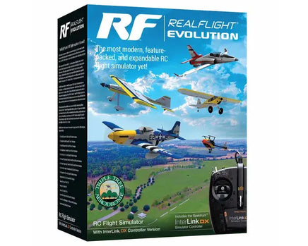 RFL2000 RealFlight Evolution Flight Simulator with Mode Changable Interlink Controller, RFL2000-Mad 4 Heli