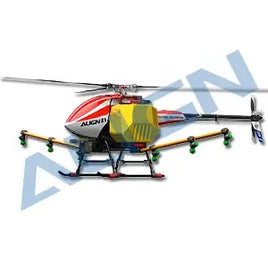 RHE1E23XW ALIGN E1 PLUS Agricultural Helicopter Combo (Tri-Blades Rotor Head) (Special order, enquire within)-Mad 4 Heli