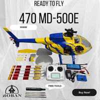 ROBAN 470 RTF MD-500E N369E 5 blade ROBAN