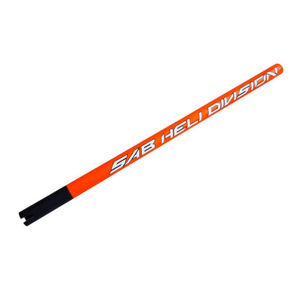 H1934-S RAW 500 ALUMINUM TAIL BOOM ORANGE 25MM-Mad 4 Heli