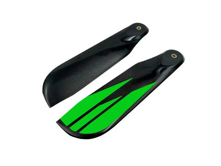S110-GR Tail Blades S110 Green-Mad 4 Heli