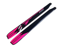 S420-P SAB Carbon Fiber Main Blades Pink 420mm-Mad 4 Heli