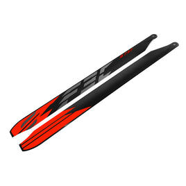 S737-O Main Blades S737 Orange - Goblin Genesis F3C - Mad 4 Heli