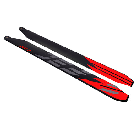 S737-O Main Blades S737 Orange - Goblin Genesis F3C - Mad 4 Heli - image 3