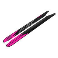 S737-P Main Blades S737 Pink - Goblin Genesis F3C - Mad 4 Heli