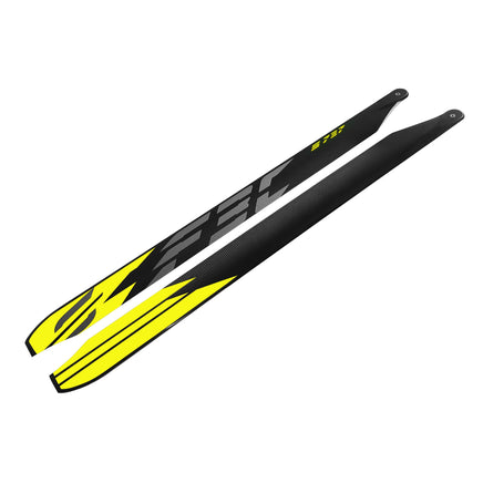 S737-Y Main Blades S737 Yellow - Goblin Genesis F3C - Mad 4 Heli