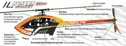 SG590 ilGoblin 590 Orange-Mad 4 Heli