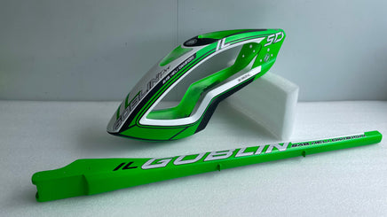 SG760 IL GOBLIN PRO 700 White Green Custom theme Kit-Mad 4 Heli