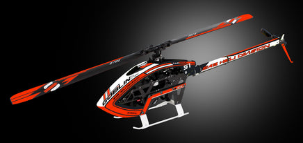 SG763 IL GOBLIN RAW 700 Orange White Custom Theme Kit (special order)-Mad 4 Heli
