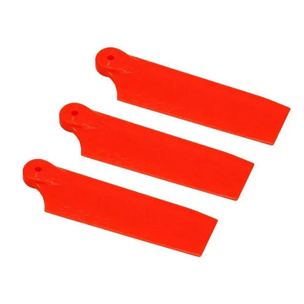 SP-OXY3-102-1 - OXY3 - 3X Tail Blade 47mm - Orange-Mad 4 Heli