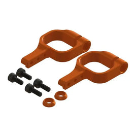 SP-OXY3-130 - OXY3 TE - Tail Servo Mount, Orange-Mad 4 Heli