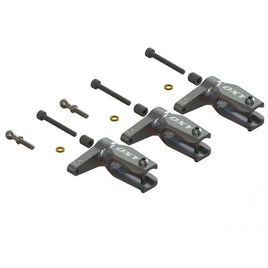 SP-OXY3-161 OXY3 - V2 Main Grip - Silver, 3Pcs - Set (D)-Mad 4 Heli