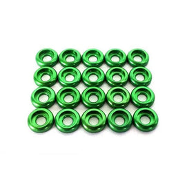 SP-OXY3-216 C Washer M2,Green 20pcs-Mad 4 Heli