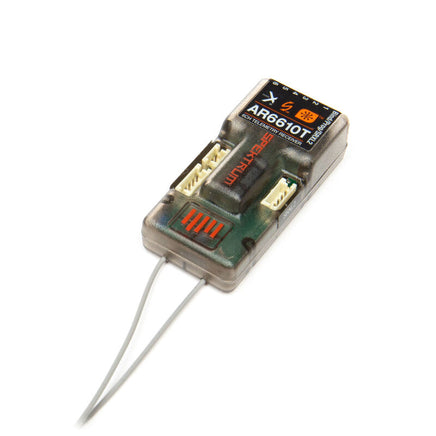 AR6610T DSMX 6-Channel Telemetry Receiver-Mad 4 Heli