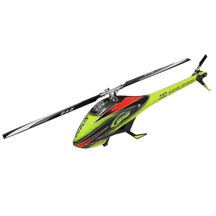 H0560-S - CANOMOD AIRBRUSH CANOPY YELLOW/SPORT - GOBLIN 380-Mad 4 Heli