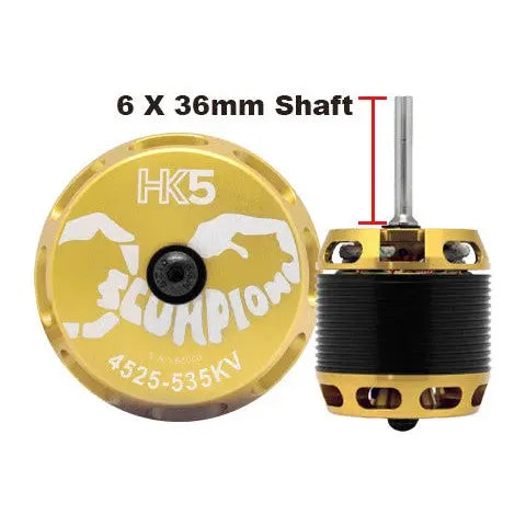 ラジコンヘリ用スコーピオンモーター ultimate HK-4525-520kv Scorpion 4525 520KV Ultimate Motor| Mad 4 Heli