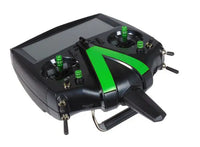 05374 Stick/Knob-Set metallic green-Mad 4 Heli