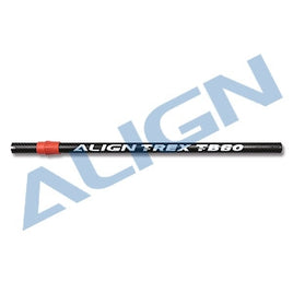 HB60T002XXW ALIGN TB60 Carbon Fiber Tail Boom-Mad 4 Heli