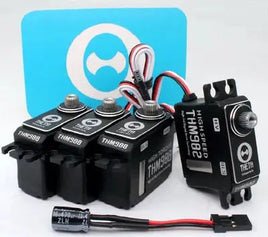 TS988-982 THETA mini servo set x4 for 550 heli-Mad 4 Heli
