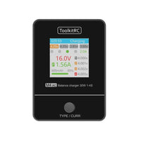ToolkitRC - M4AC 30W LiPO LiFE LiHV Compact AC Charger-Mad 4 Heli
