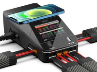 ToolkitRC - Q6AC 4-Channels AC&DC Max.1000W Smart Charger-Mad 4 Heli