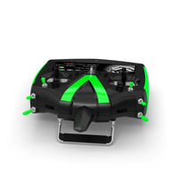 05587 VControl Touch/EVO Combo, black-green (special order)-Mad 4 Heli