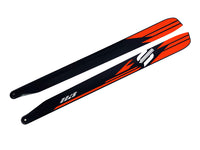 S722-O Main Blades S722 Orange-Mad 4 Heli