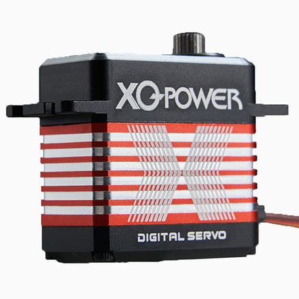 XQ-S8215D XQ POWER 8.4V 12kg-cm HV Digital Mini Cyclic/Tail Servo-Mad 4 Heli