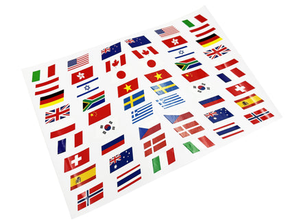 H2124-S Flags Sticker Set-Mad 4 Heli