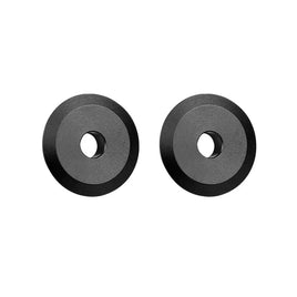 OSHM4036B OMP M4 Tail Pulley Flange Set（Black）-Mad 4 Heli