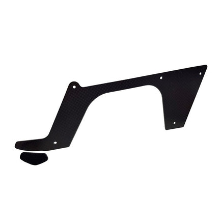 H1854-S RAW 500 CARBON FIBER MAIN FRAME BOTTOM-Mad 4 Heli