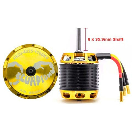 Scorpion HKIV-4025-1100KV-Mad 4 Heli