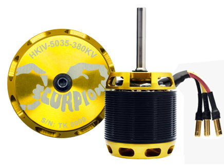 Scorpion HKIV-5035-380KV (8mm 55mm)-Mad 4 Heli