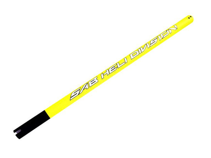 H2306-S ILGoblin RAW CF Tail Boom Yellow-Mad 4 Heli