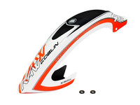 H1830-S RAW 700 Piuma Canopy Orange/White-Mad 4 Heli