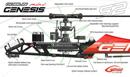 SG425 Mini GENESIS Orange (Pre order)-Mad 4 Heli