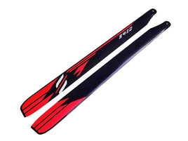 S420-O SAB Carbon Fiber Main Blades Orange 420mm-Mad 4 Heli