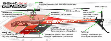 SG425 Mini GENESIS Orange-Mad 4 Heli