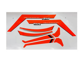 HA088-O-S Sticker RAW 700 Orange-Mad 4 Heli