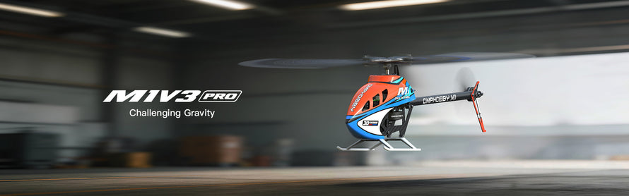 OMPHOBBY M1 V3 Pro RC helicopter banner