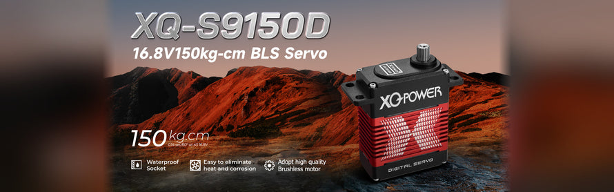 XQ-Power XQ-S9150D brushless servo banner