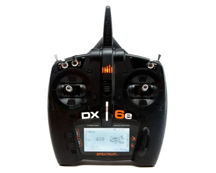 Spektrum DX6e 6 Channel DSM-X 2.4GHz Transmitter Only, SPMR6655-Mad 4 Heli